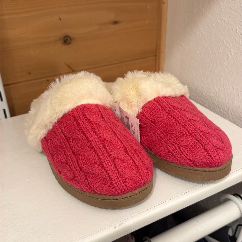 J Crew Slippers - Hot Pink